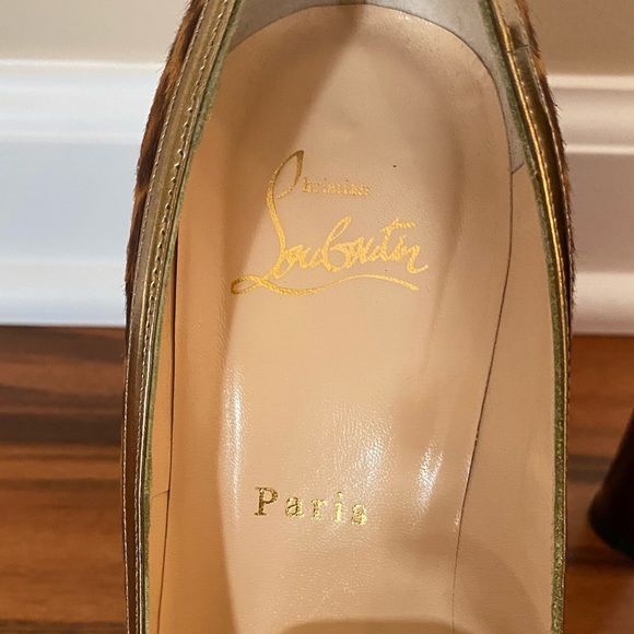 Christian Louboutin Pony Leopard Pumps - Picture 3 of 13